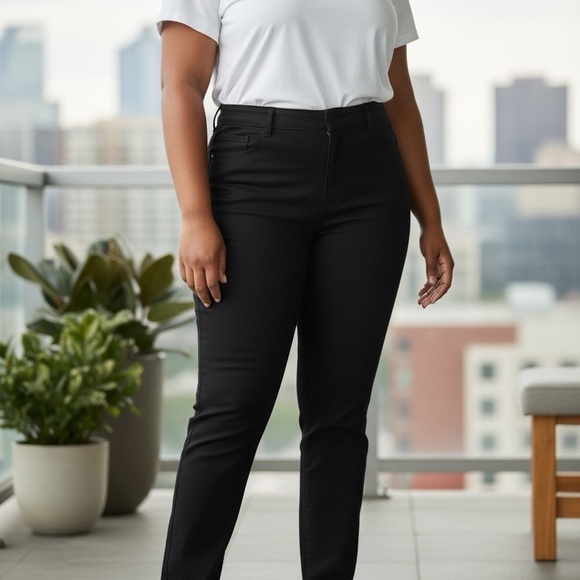 Ann Taylor black jeans - Picture 2 of 4